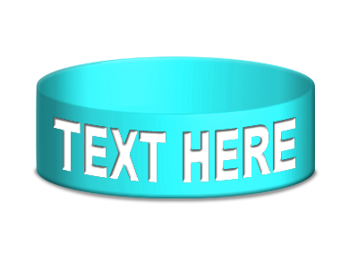 Custom Debossed Printed Wristbands