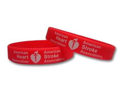 Custom Silkscreened Wristbands