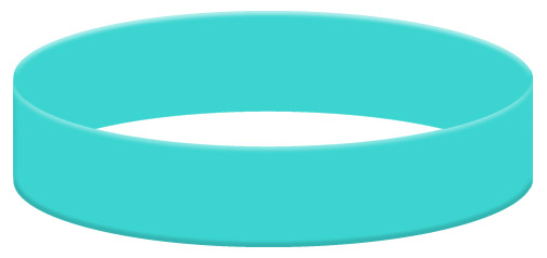 Wristband Color Example - Aqua Wristband Color Example - Aqua