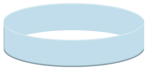 Wristband Color Example - Baby Blue Wristband Color Example - Baby Blue