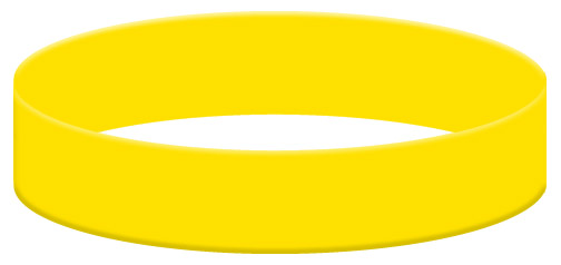 Wristband Color Example - Yellow Wristband Color Example - Yellow